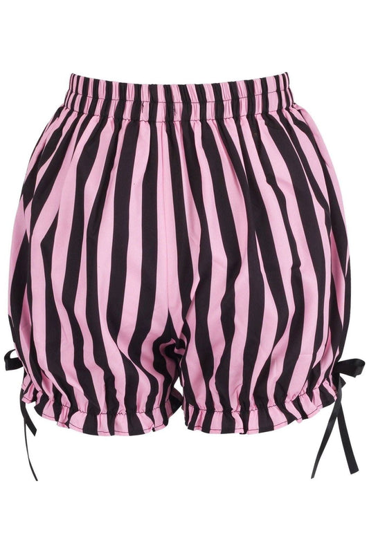 Pink/Black Striped Bloomers.