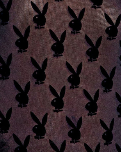Playboy Bunny Noir Chemise Roma Confidential.