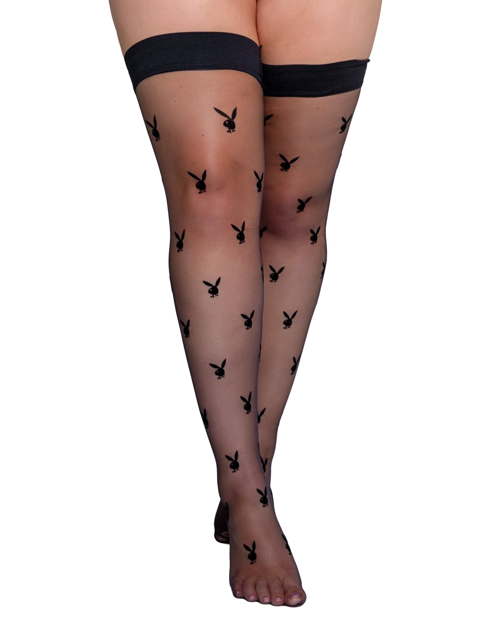 Playboy Bunny Noir Stockings Roma Confidential.
