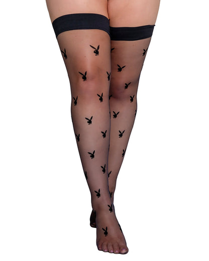 Playboy Bunny Noir Stockings Roma Confidential.