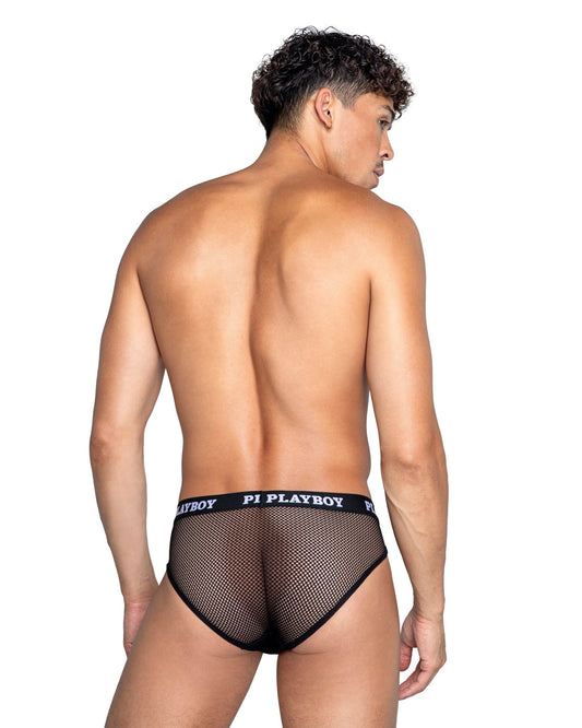 Playboy Mens Dark Room Briefs Roma Confidential.