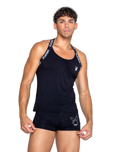 Playboy Mens Tuxedo Modal Boxer Briefs Roma Confidential.
