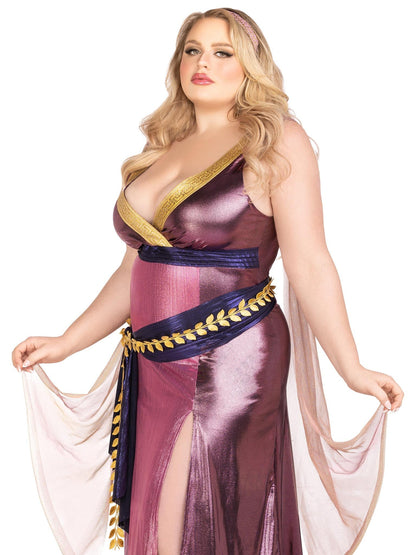 Plus Amethyst Goddess Costume - Unspoken Fashion