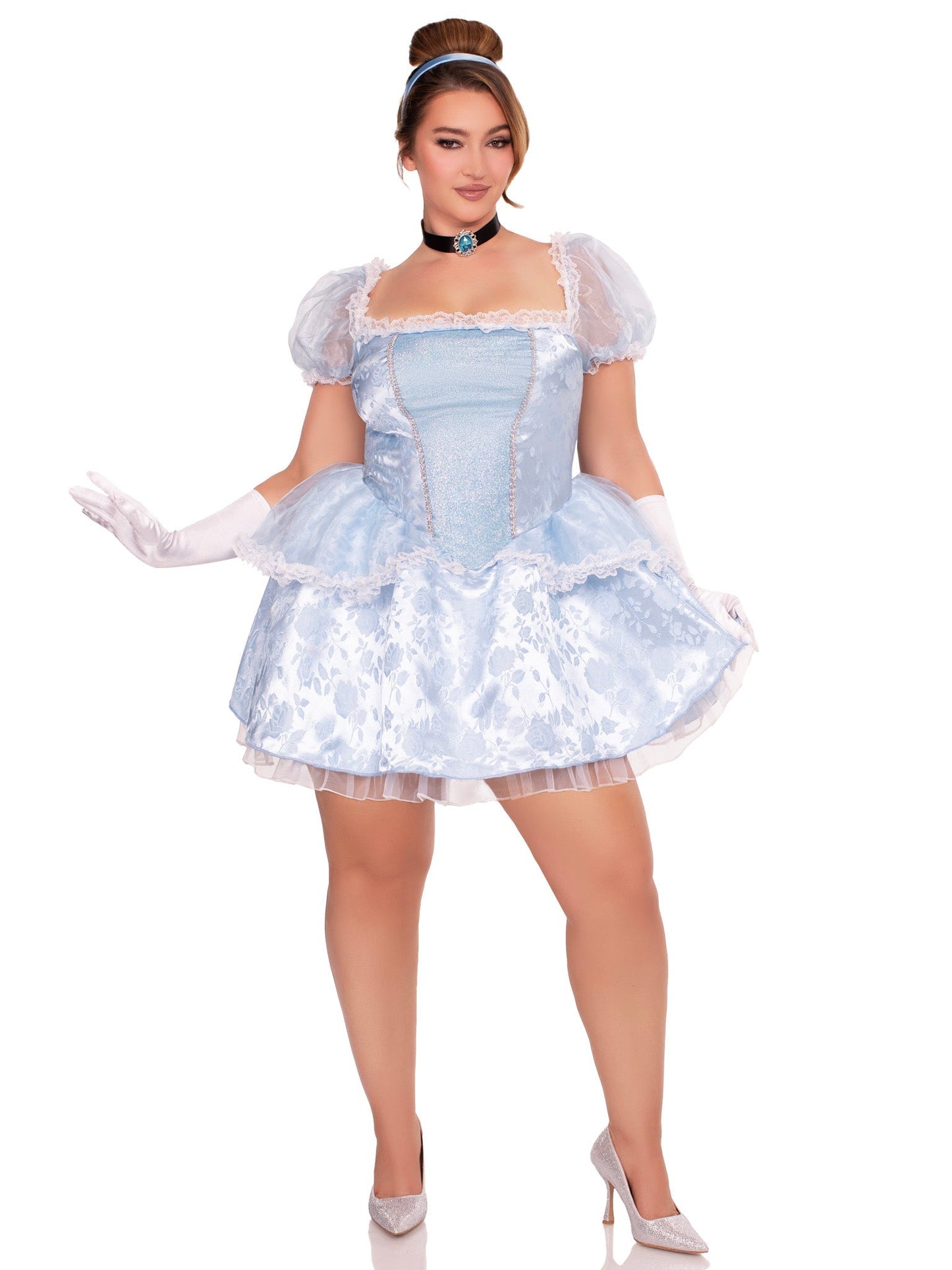 Plus Ballroom Babe Costume - Unspoken Fashion
