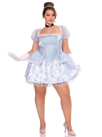 Plus Ballroom Babe Costume - Unspoken Fashion