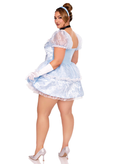 Plus Ballroom Babe Costume - Unspoken Fashion