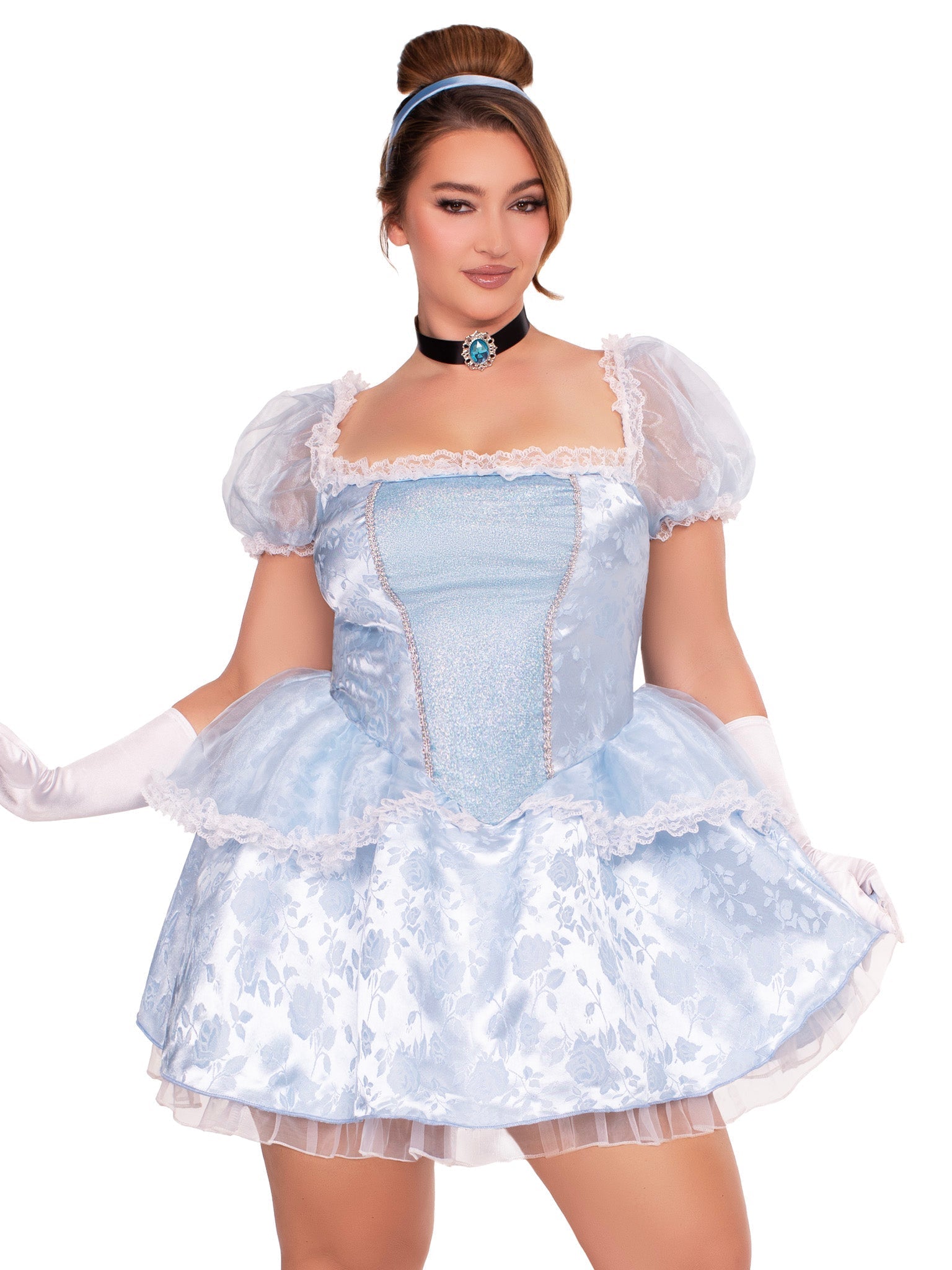Plus Ballroom Babe Costume - Unspoken Fashion