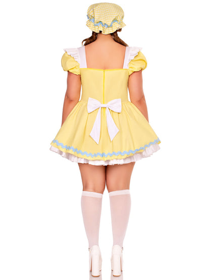 Plus Beary Cute Goldilocks Costume - Unspoken Fashion