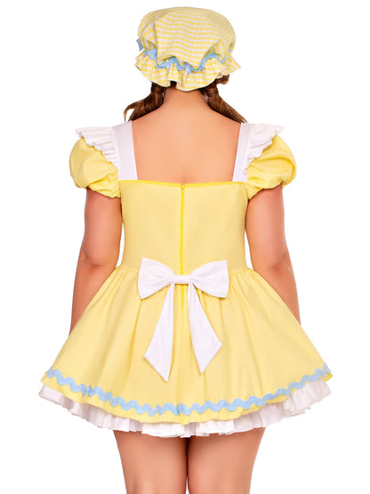 Plus Beary Cute Goldilocks Costume - Unspoken Fashion