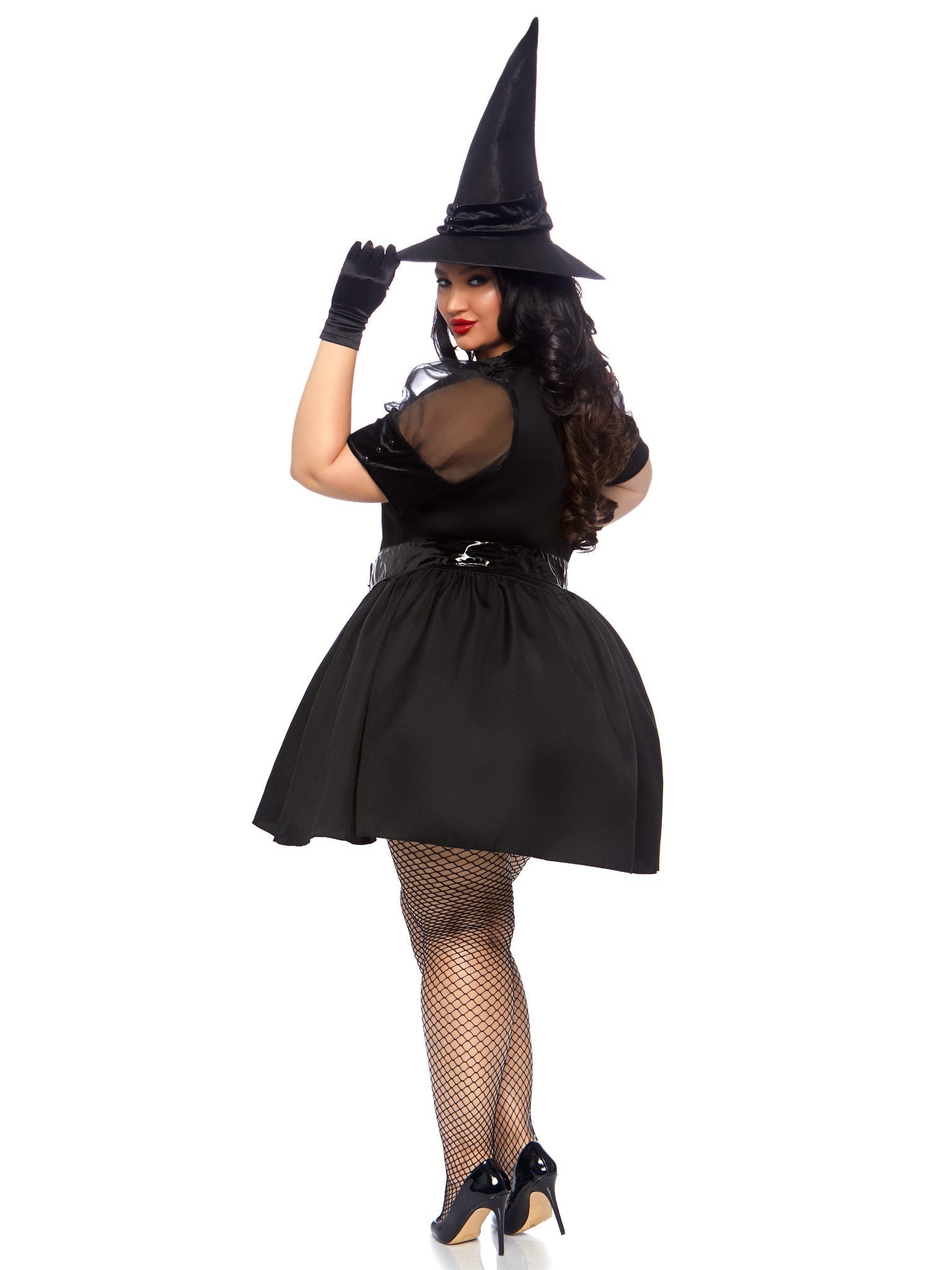 Plus Bewitching Witch Costume - Unspoken Fashion