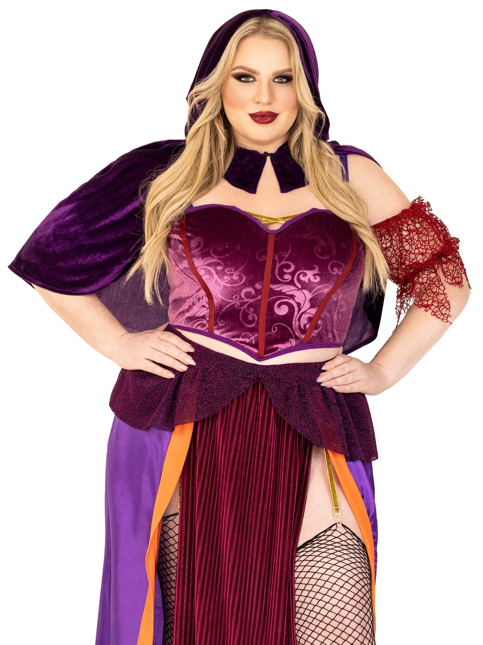 Plus Black Magic Babe Costume - Unspoken Fashion