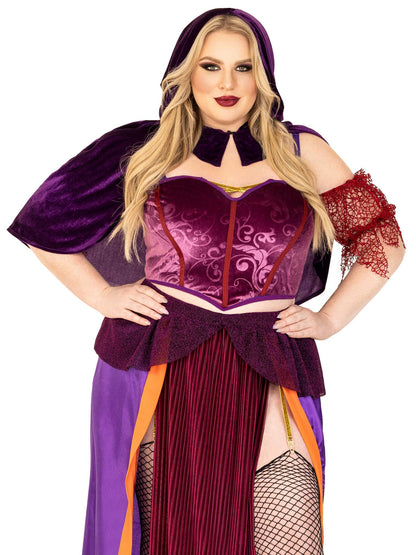Plus Black Magic Babe Costume - Unspoken Fashion