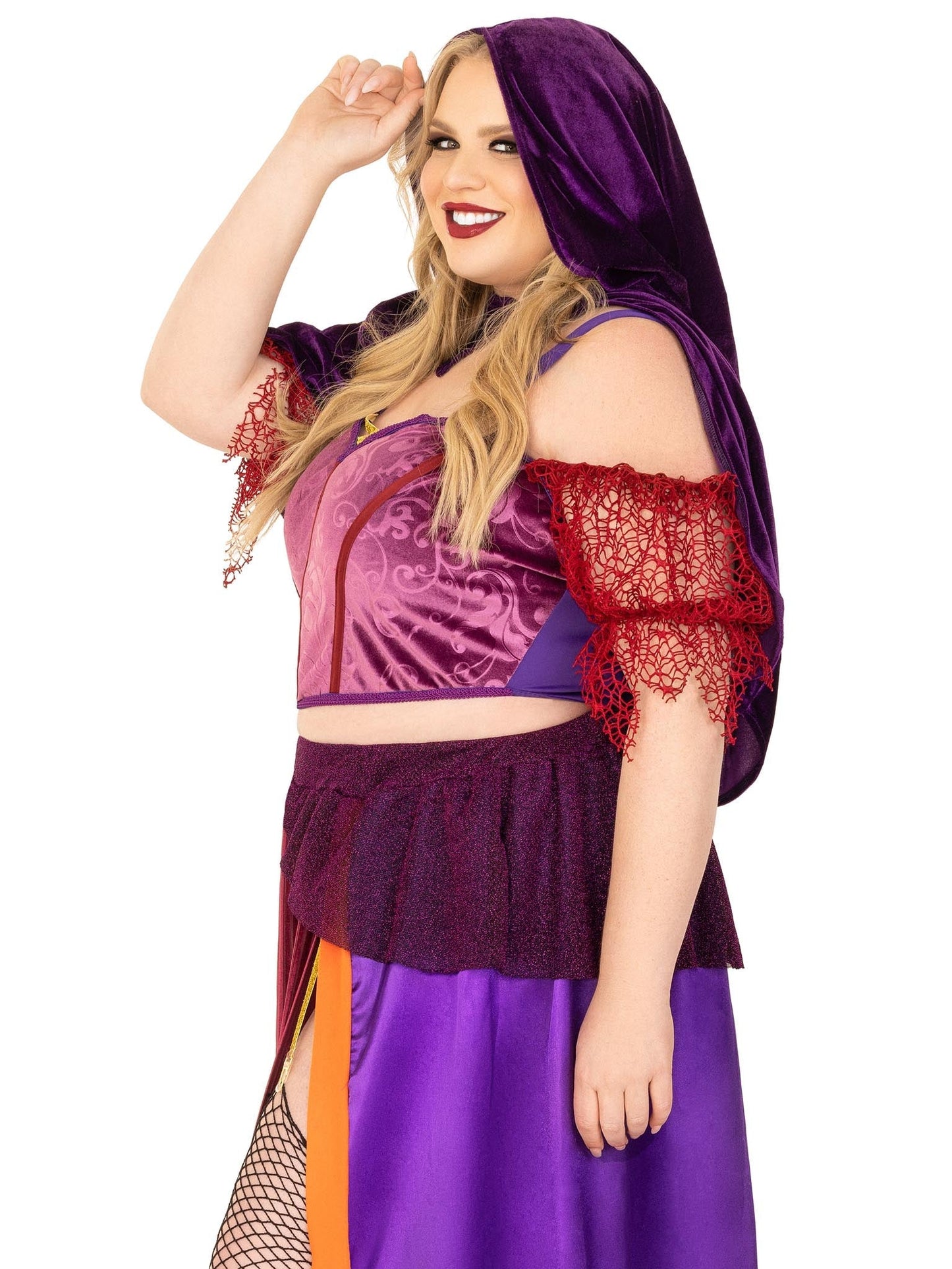 Plus Black Magic Babe Costume - Unspoken Fashion