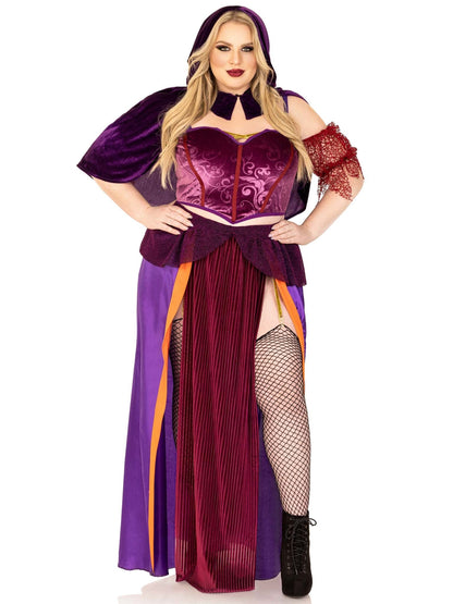 Plus Black Magic Babe Costume - Unspoken Fashion