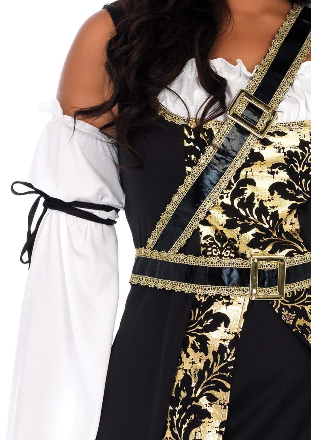 Plus Black Sea Buccaneer Costume - Unspoken Fashion