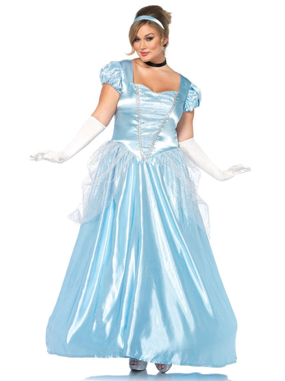 Plus Classic Cinderella Costume - Unspoken Fashion
