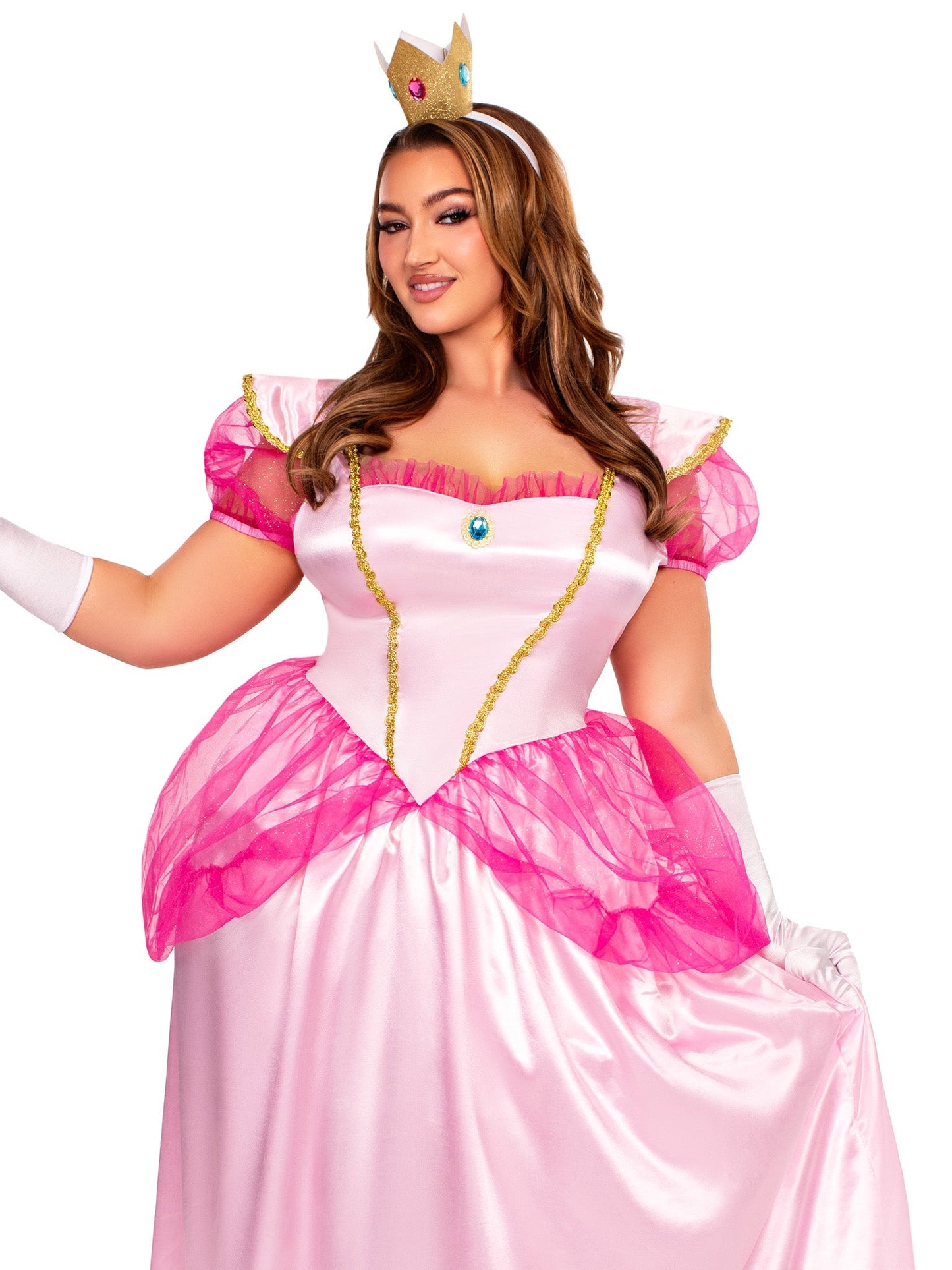 Plus Classic Pink Princess Costume - Unspoken Fashion