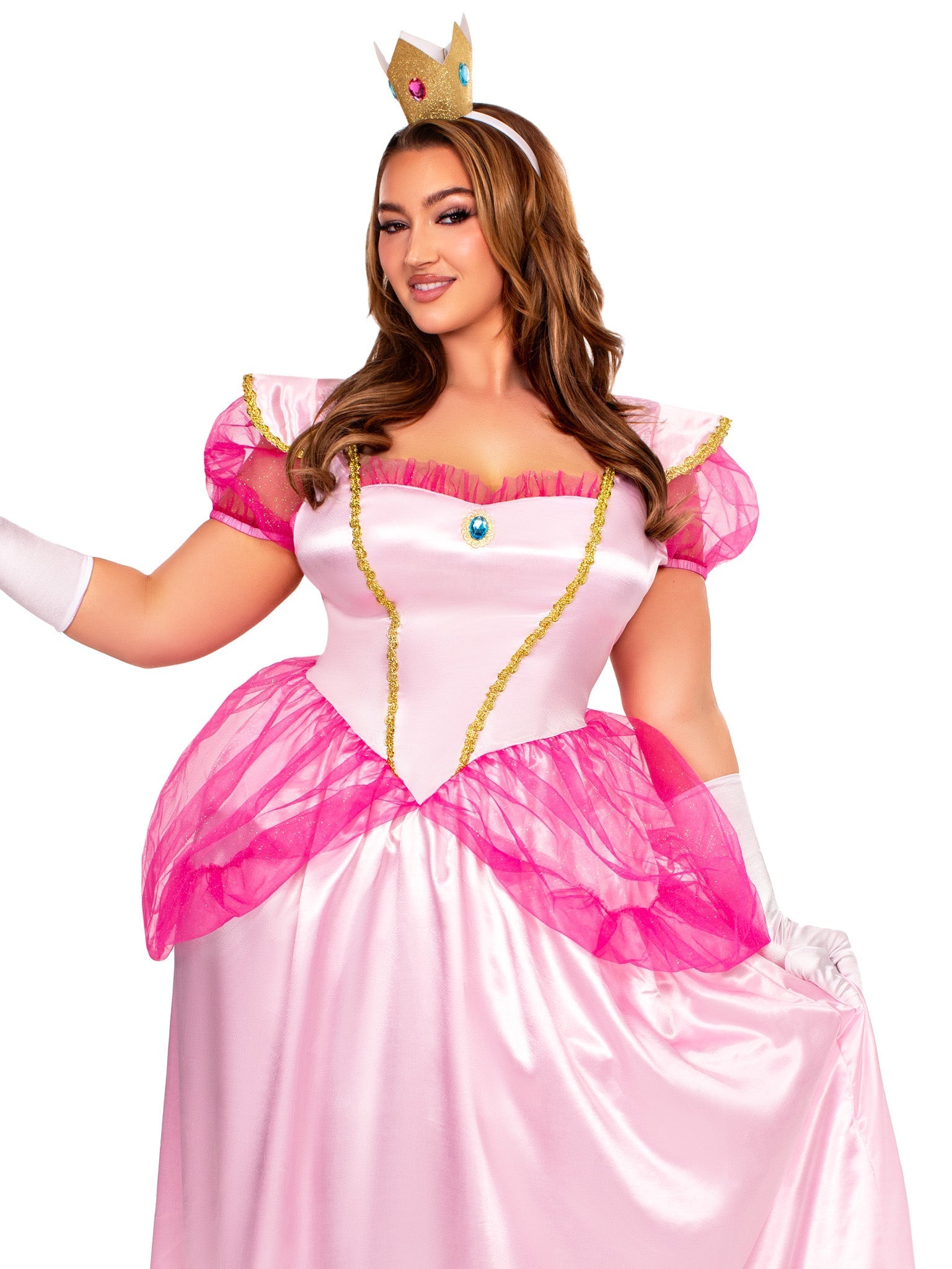 Plus Classic Pink Princess Costume - Unspoken Fashion