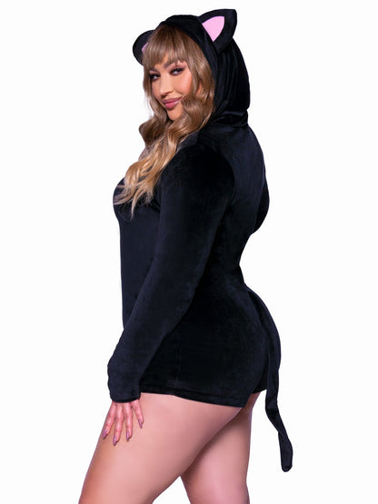 Plus Comfy Cat Costume - Unspoken Fashion