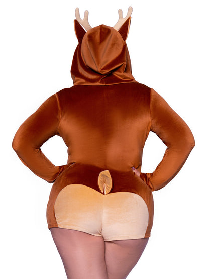 Plus Comfy Fawn Costume - Unspoken Fashion
