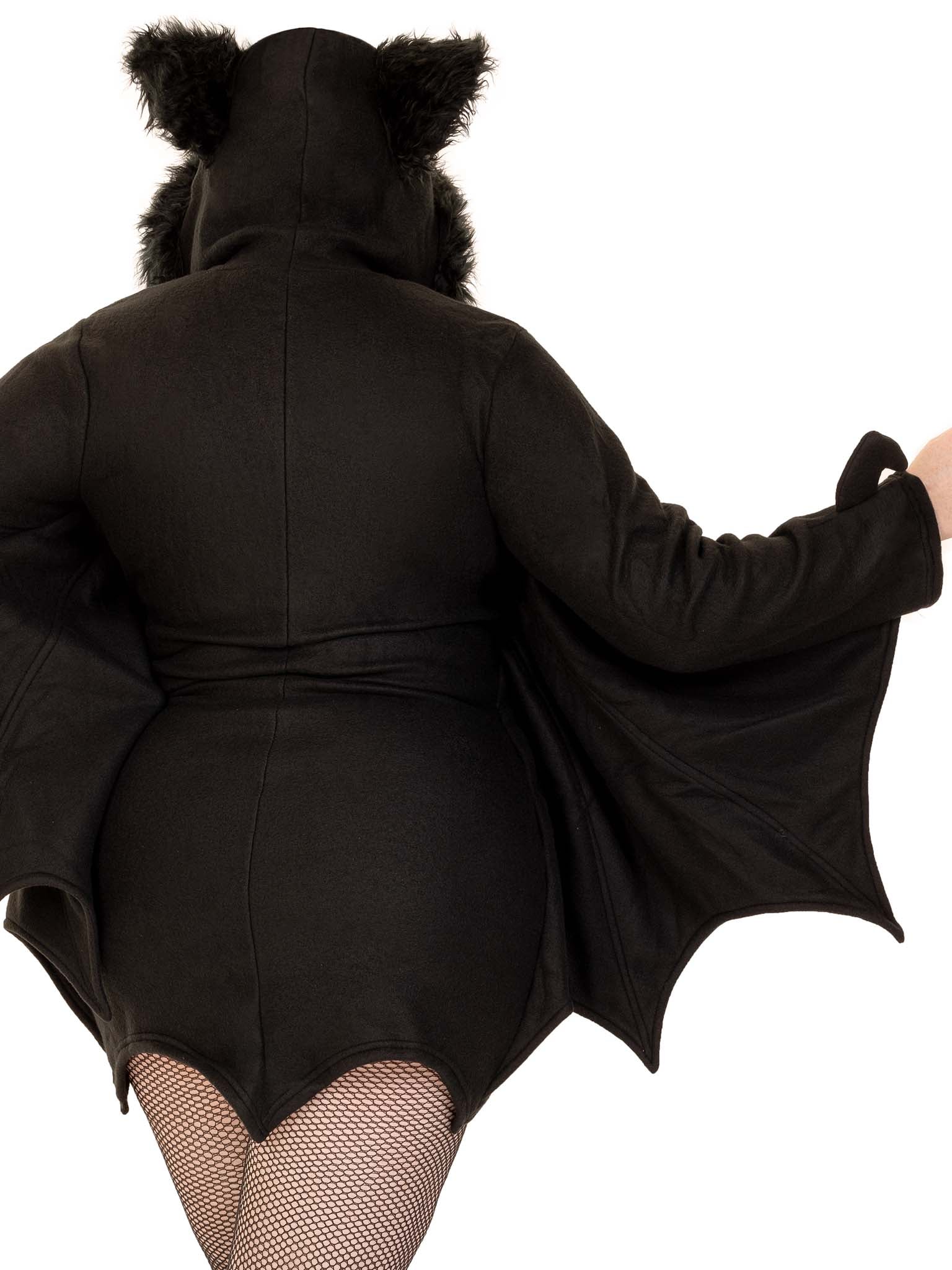 Plus Cozy Bat Costume - Unspoken Fashion