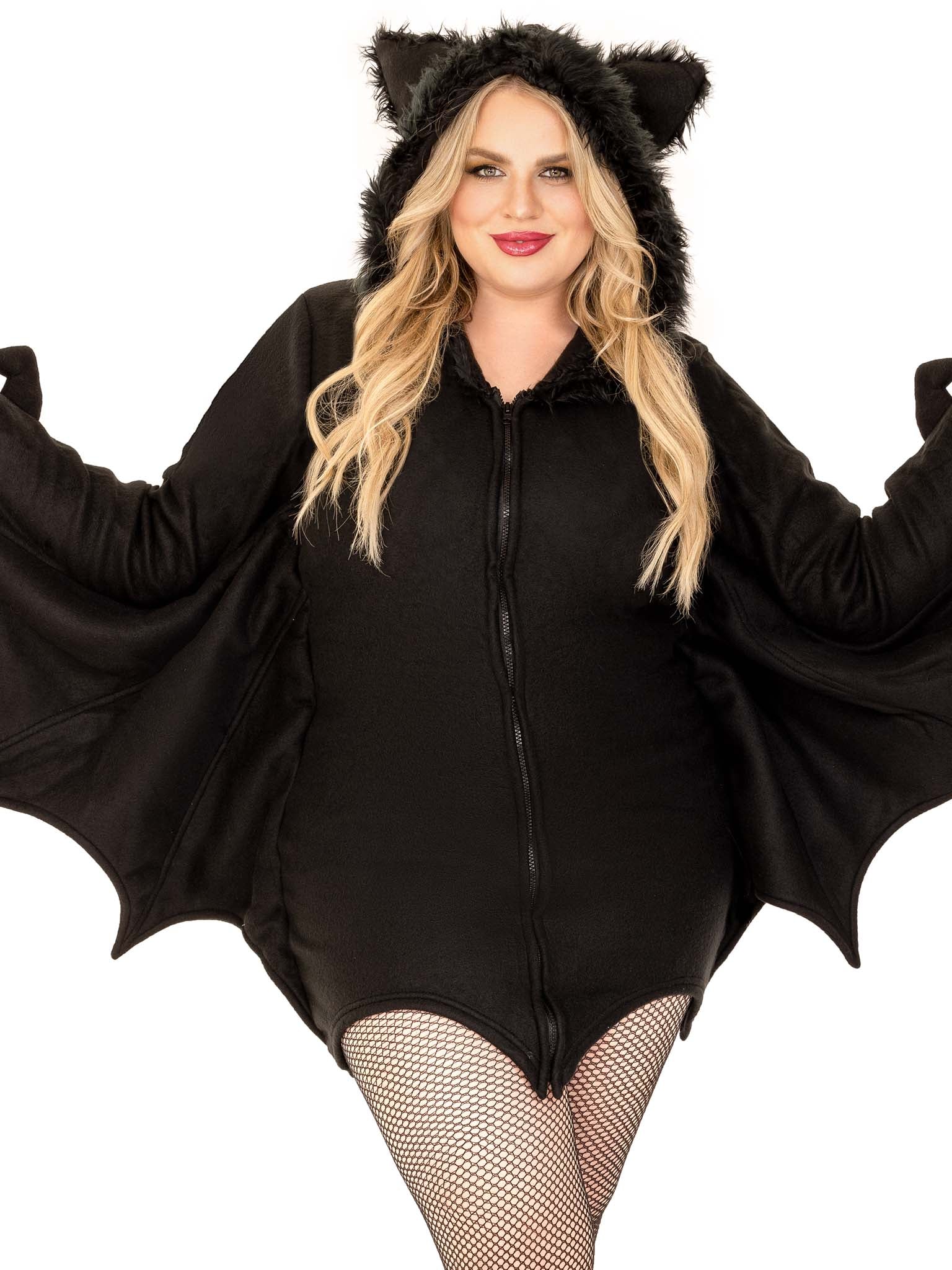 Plus Cozy Bat Costume - Unspoken Fashion
