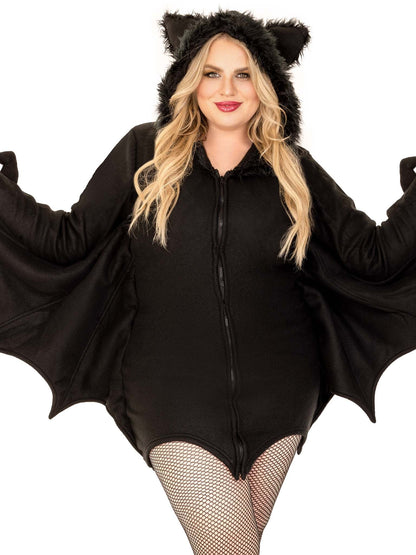 Plus Cozy Bat Costume - Unspoken Fashion