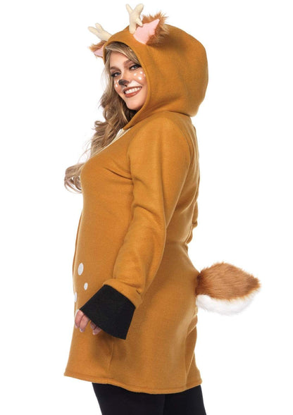 Plus Cozy Fawn Costume - Unspoken Fashion