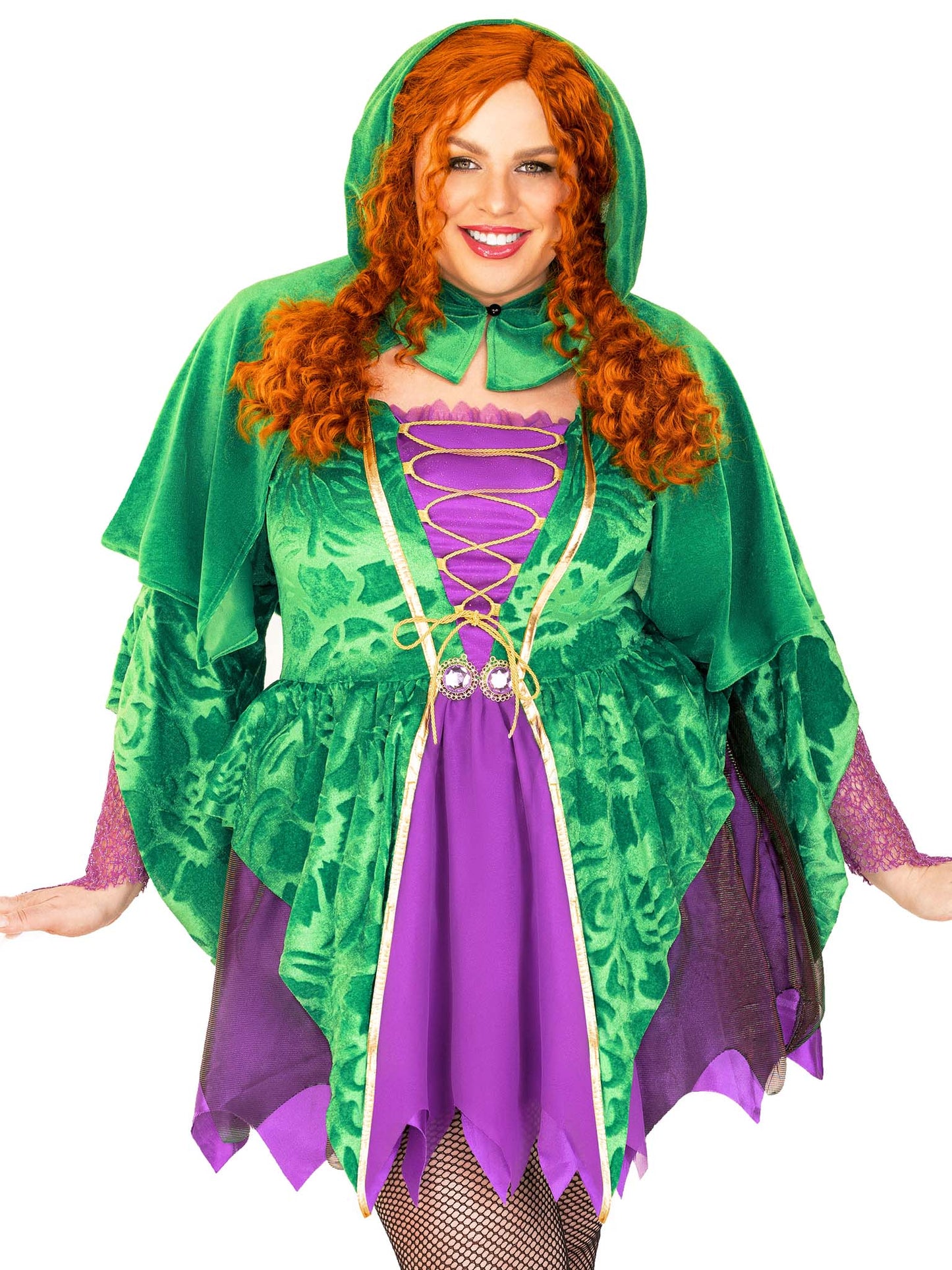 Plus Crafty Spellcaster Costume - Unspoken Fashion
