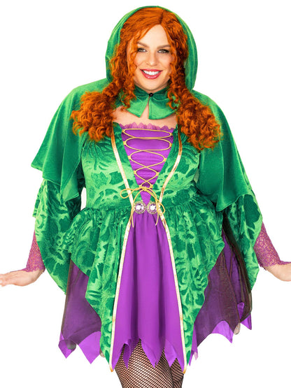 Plus Crafty Spellcaster Costume - Unspoken Fashion