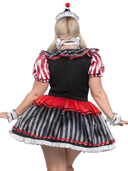 Plus Darling Harlequin Costume - Unspoken Fashion
