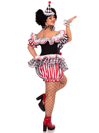 Plus Darling Harlequin Costume - Unspoken Fashion