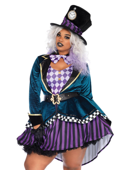 Plus Delightful Mad Hatter Costume - Unspoken Fashion