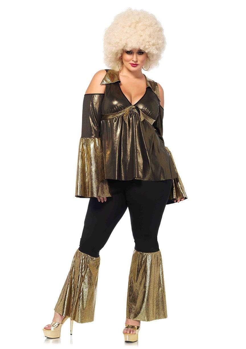 Plus Disco Diva Costume - Unspoken Fashion