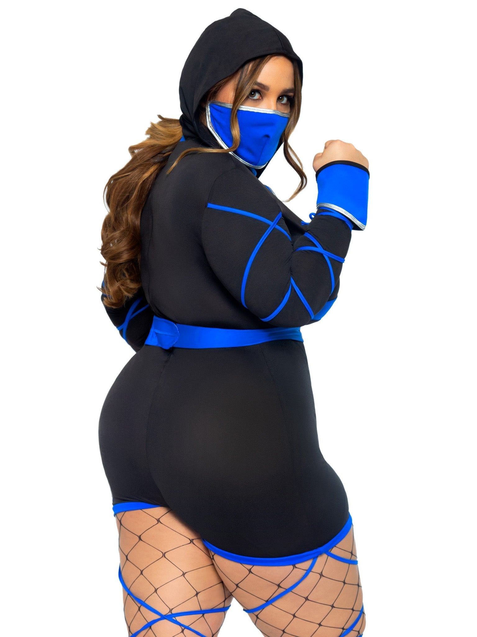 Plus Dragon Ninja Costume - Unspoken Fashion