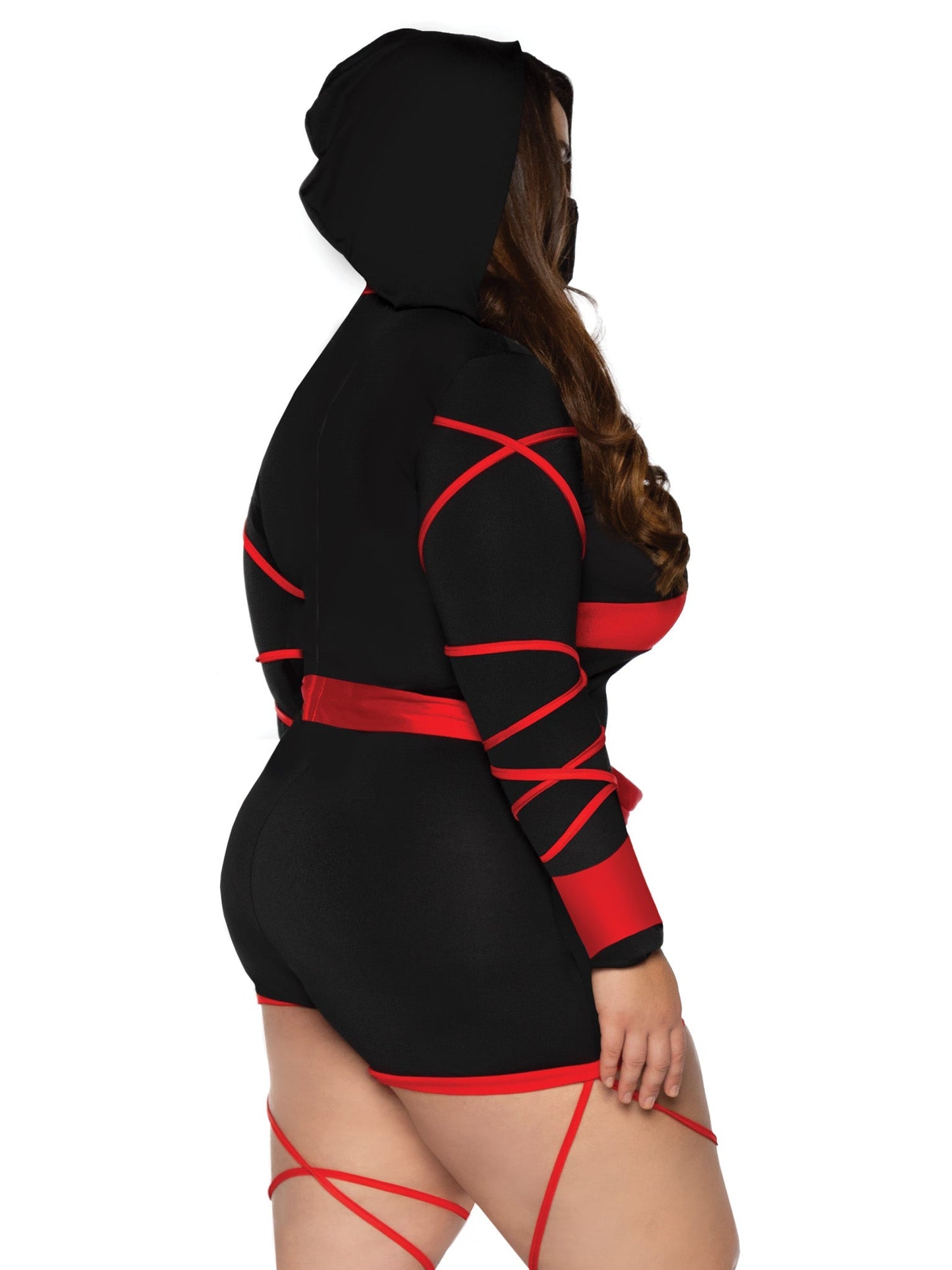 Plus Dragon Ninja Costume - Unspoken Fashion