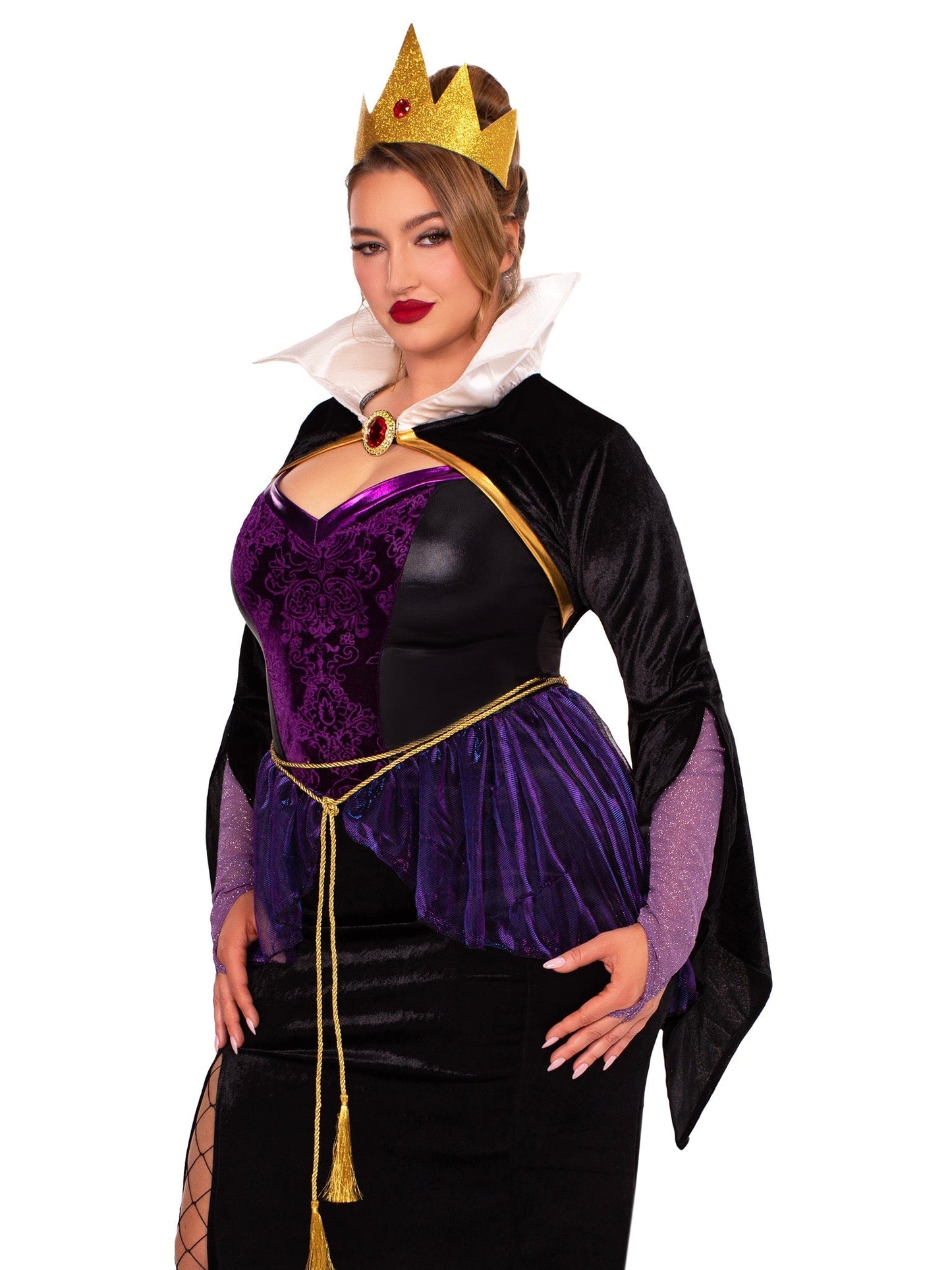 Plus Evil Queen Costume - Unspoken Fashion