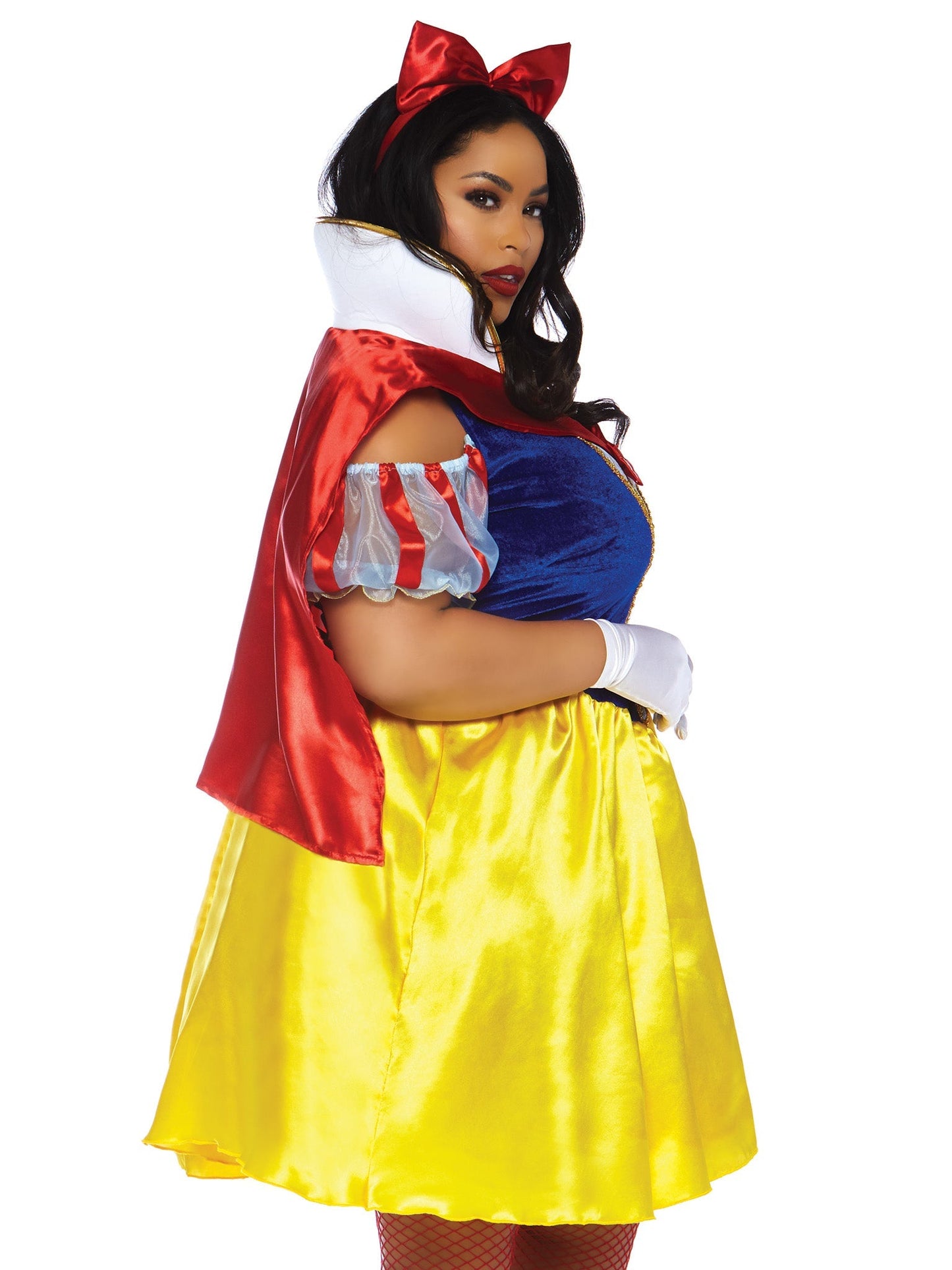 Plus Fairy Tale Snow White Costume - Unspoken Fashion