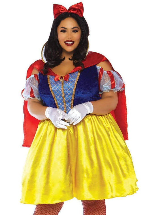 Plus Fairy Tale Snow White Costume - Unspoken Fashion