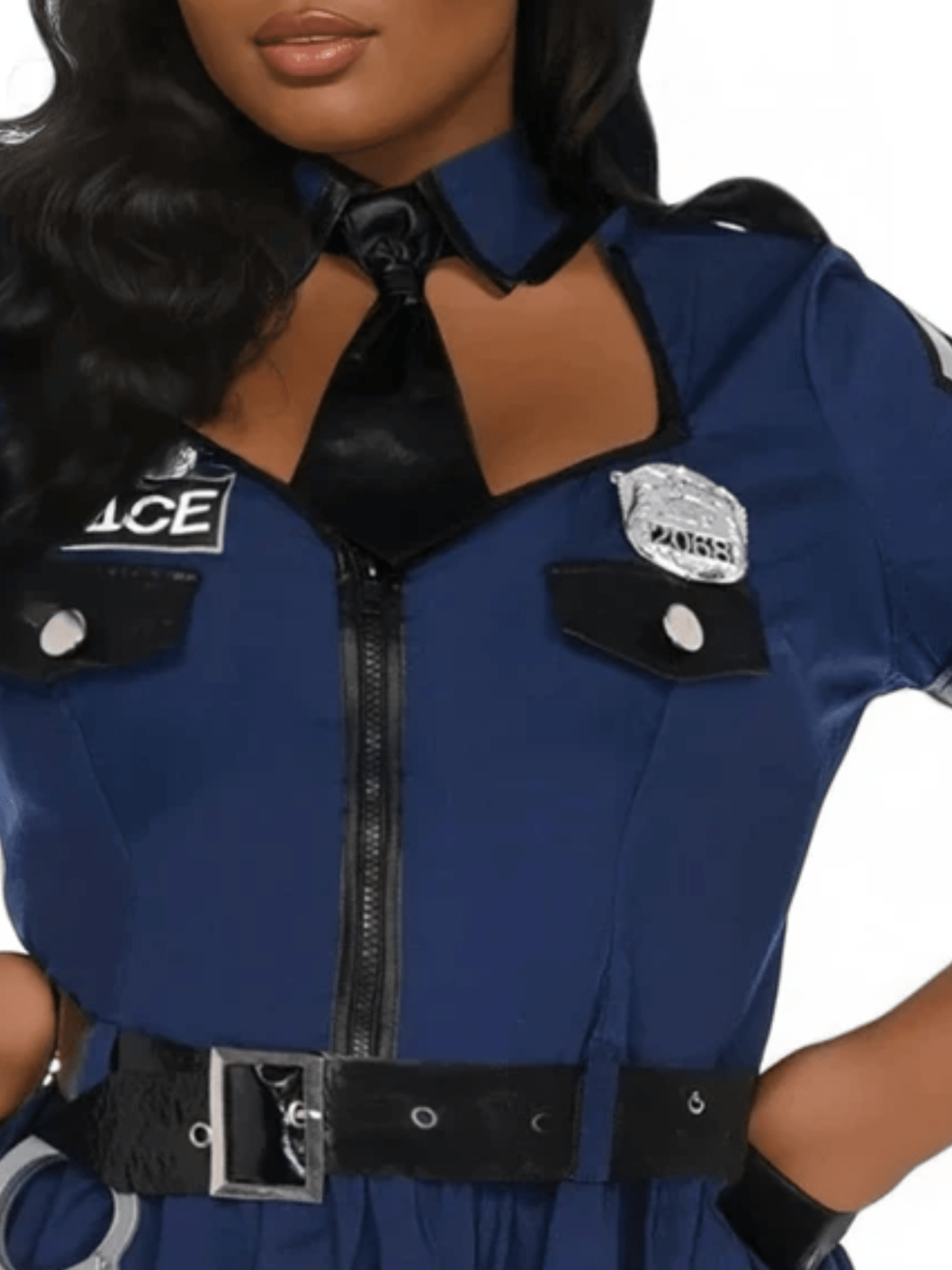 Plus Flirty Cop Costume - Unspoken Fashion