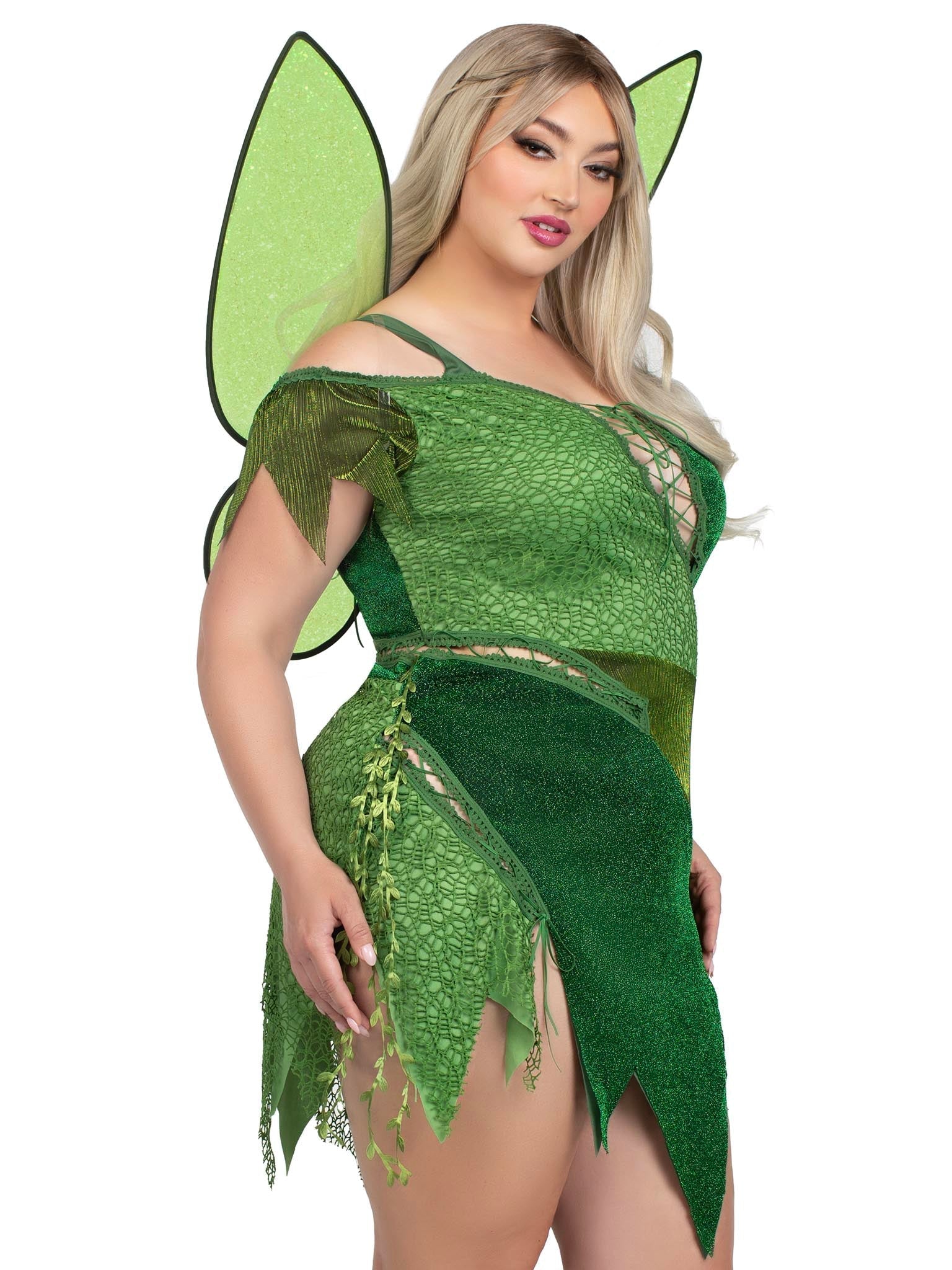Plus Forest Fairy Costume - Unspoken Fashion