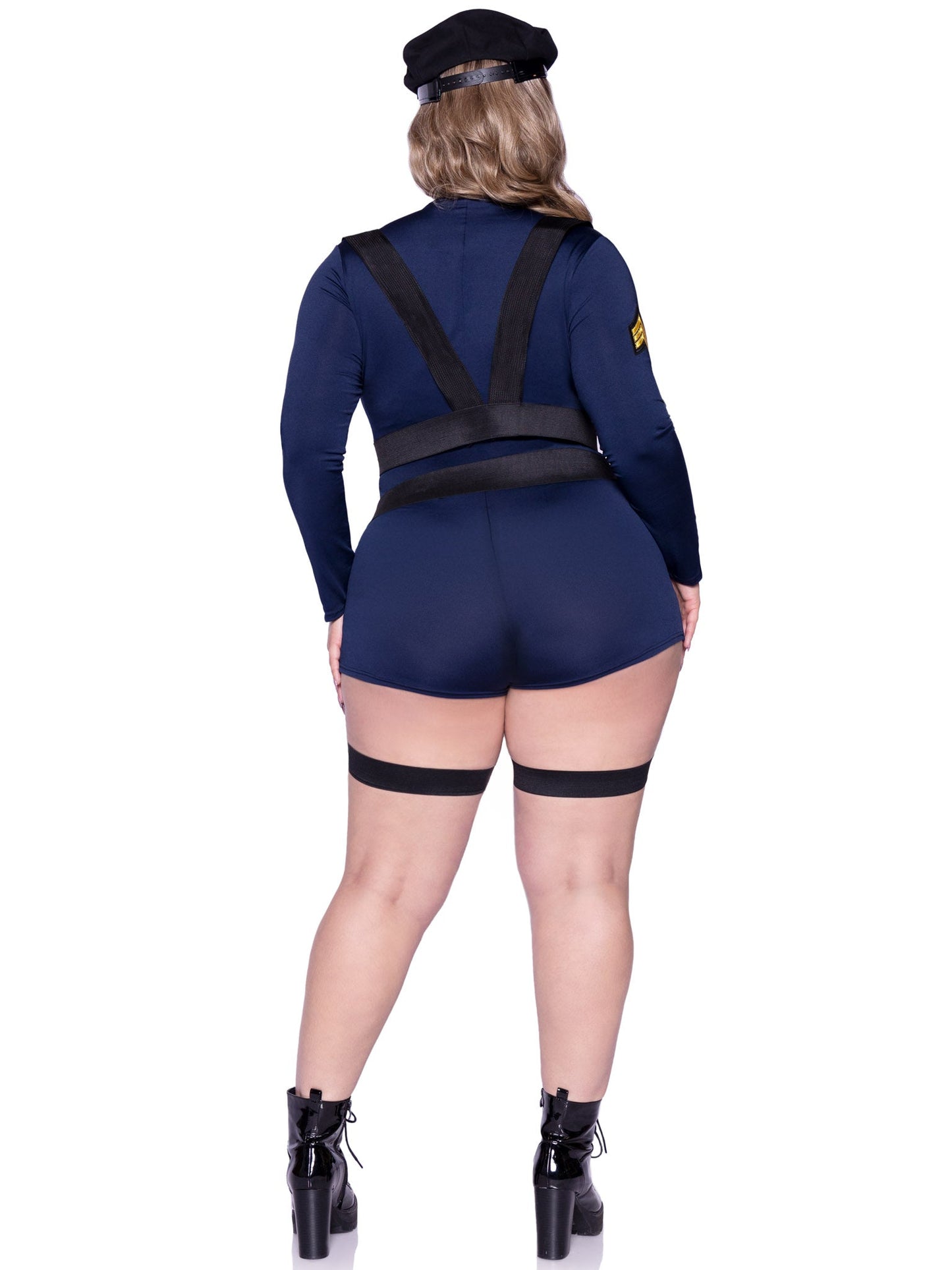 Plus Handcuff Hottie Cop Costume - Unspoken Fashion