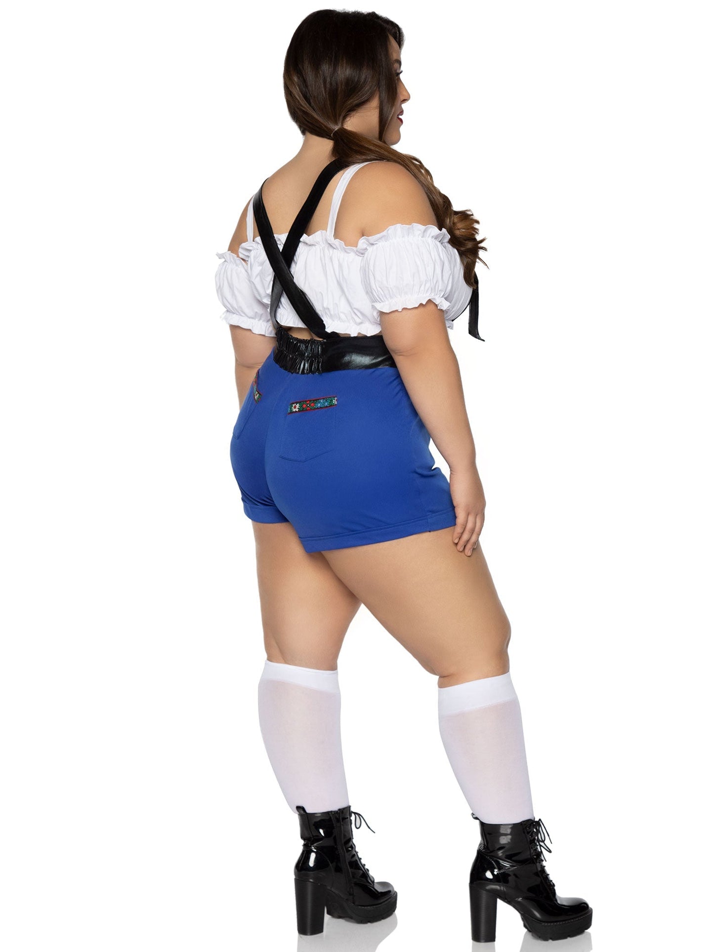 Plus Lederhosen Honey Costume - Unspoken Fashion
