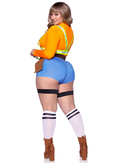 Plus Nailed It Construction Worker Costume - Unspoken Fashion