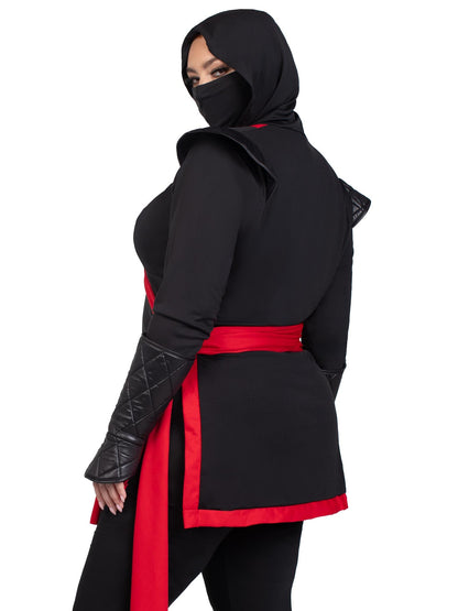 Plus Ninja Assassin Costume - Unspoken Fashion