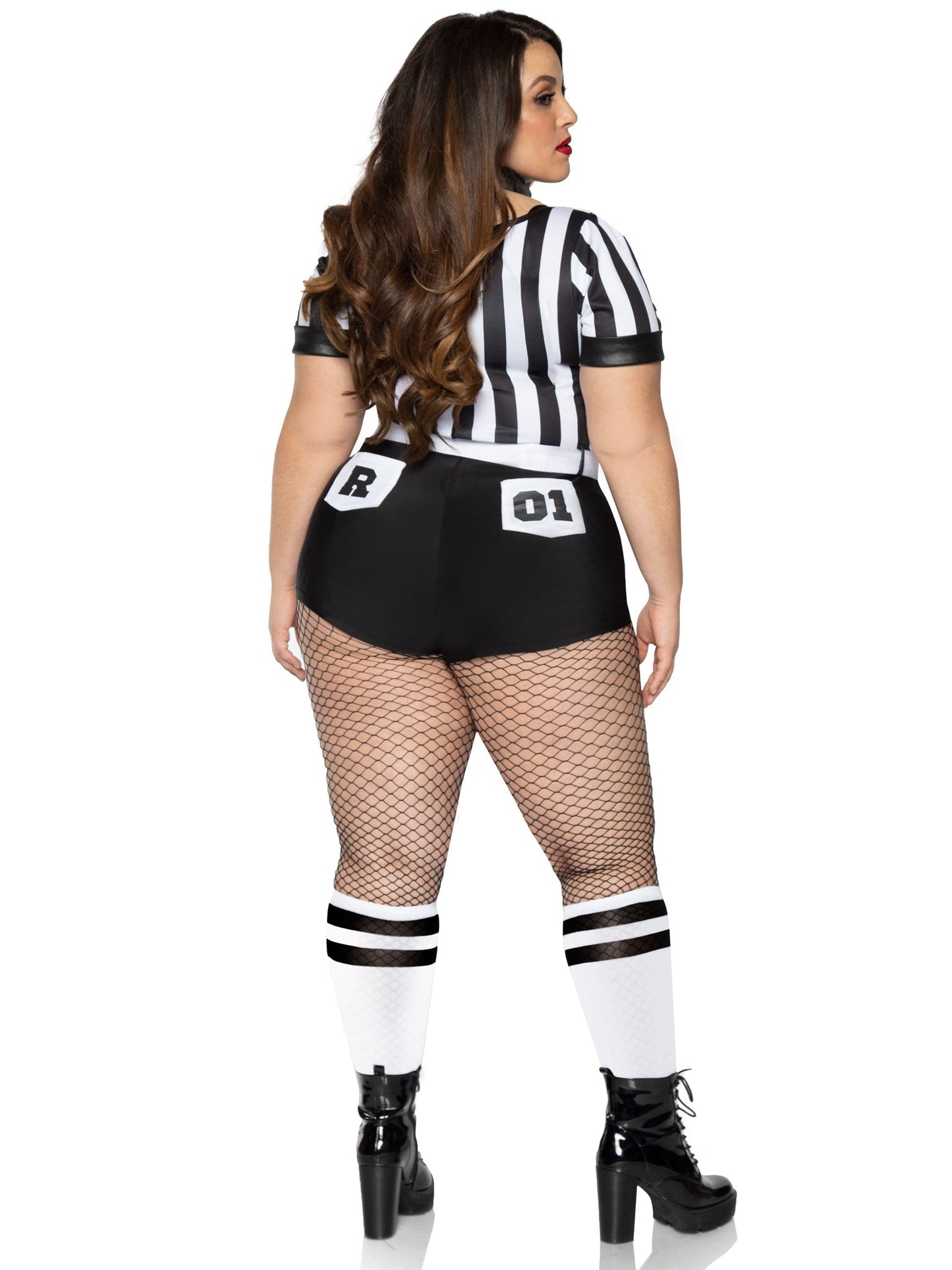 Plus No Rules Referee Sexy Sports Costume - Unspoken Fashion