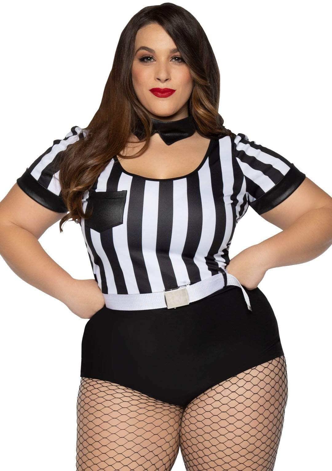 Plus No Rules Referee Sexy Sports Costume - Unspoken Fashion