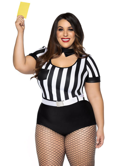 Plus No Rules Referee Sexy Sports Costume - Unspoken Fashion