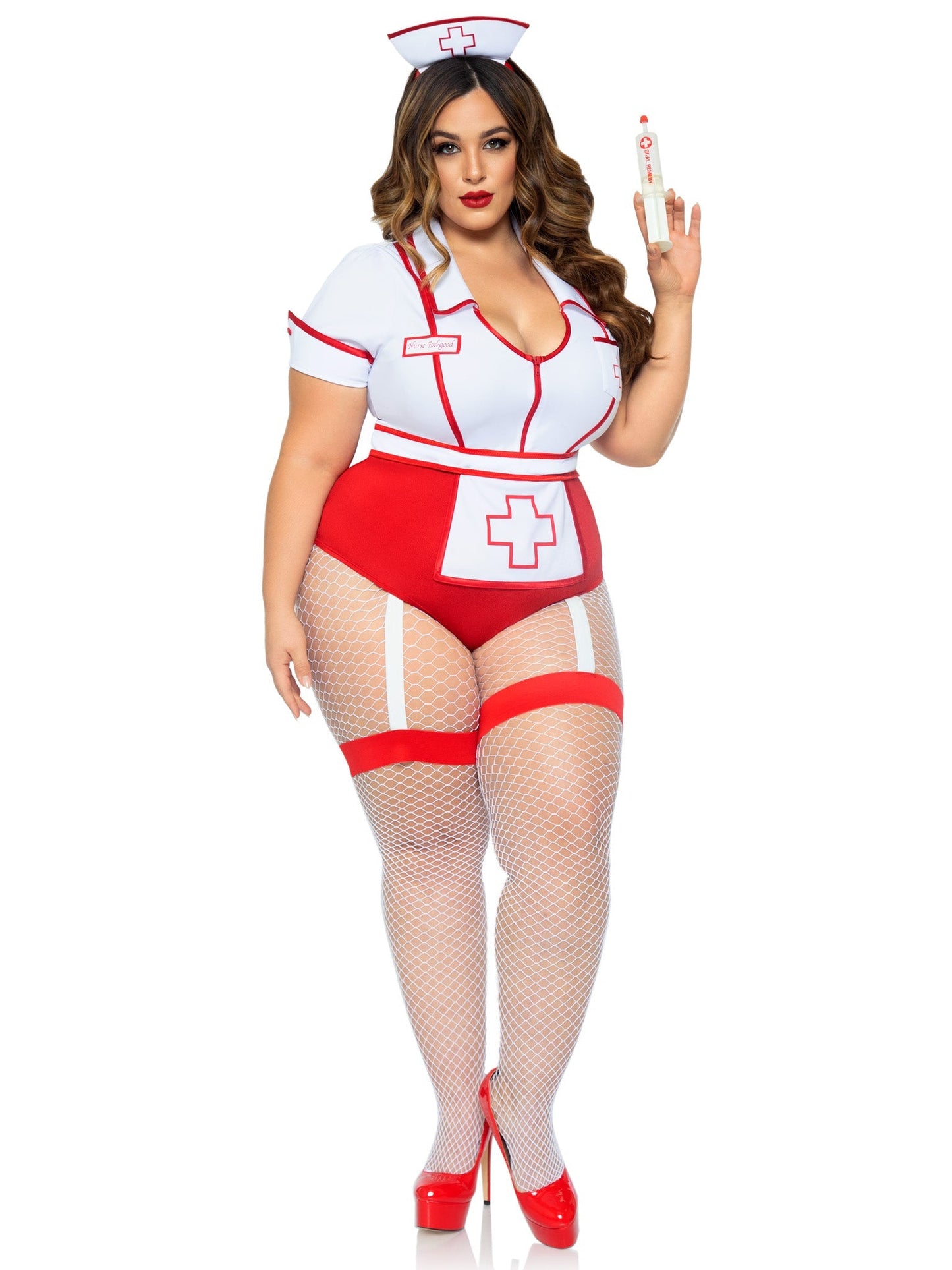 Plus Nurse Feelgood Sexy Costume - Unspoken Fashion