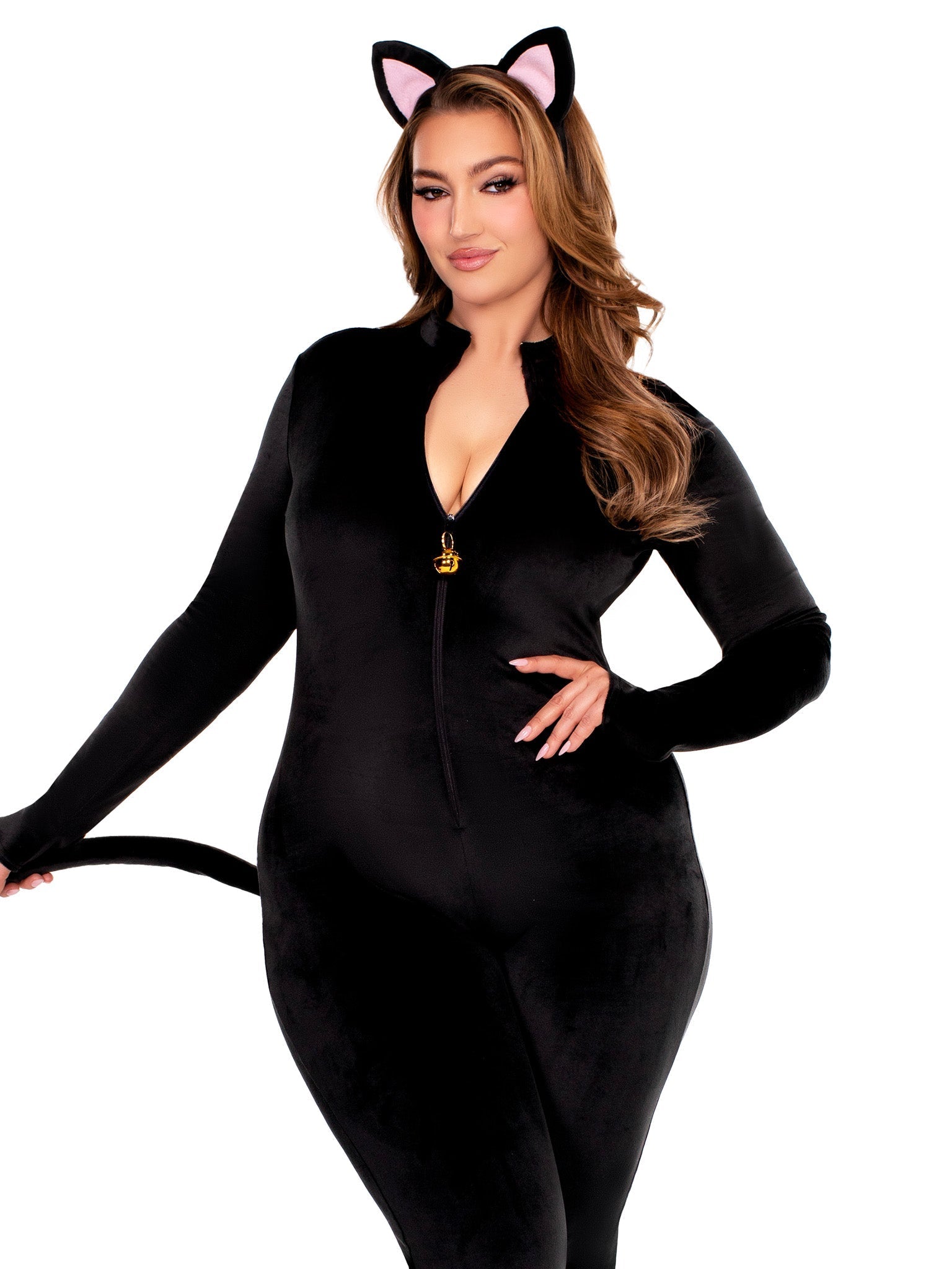 Plus Pretty Kitty Costume - Unspoken Fashion